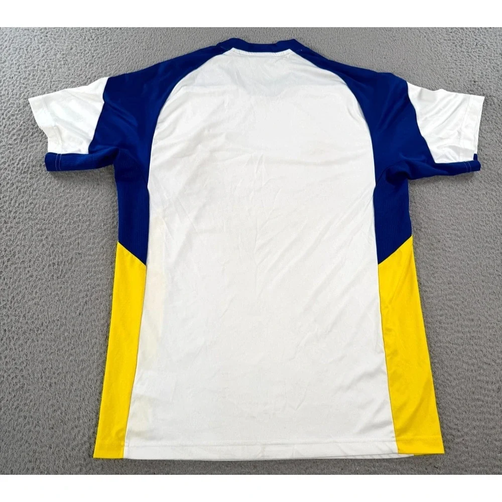 Adidas Limestone Saints Jersey Men's‎ Medium White Striped NCAA Climacool